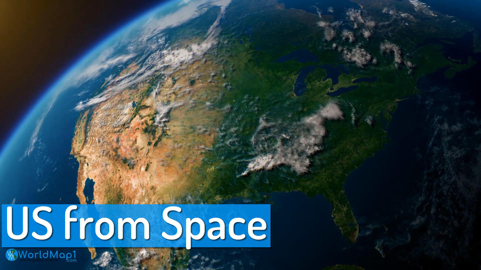 US from Space Thumbnail